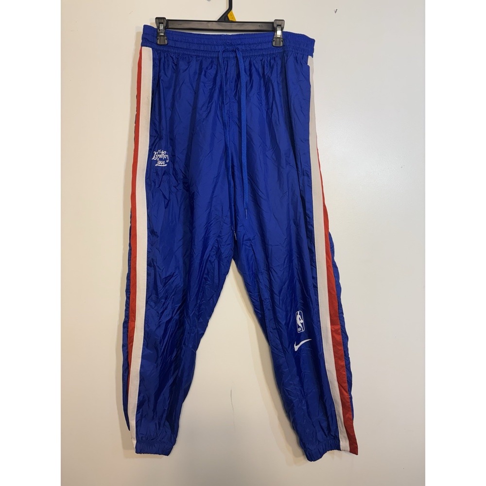 Nike Philadelphia 76ers Courtside City Edition tearaway basketball pants XXL